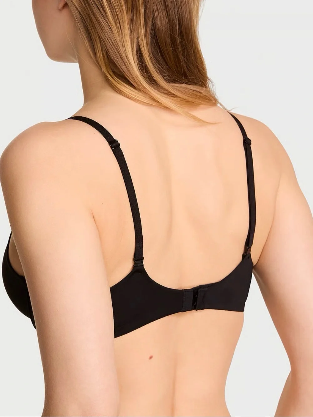 Victoria's Secret Black Smooth Molded T-Shirt Bra 34C